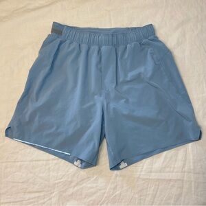 lululemon athletica Light Blue Athletic Shorts